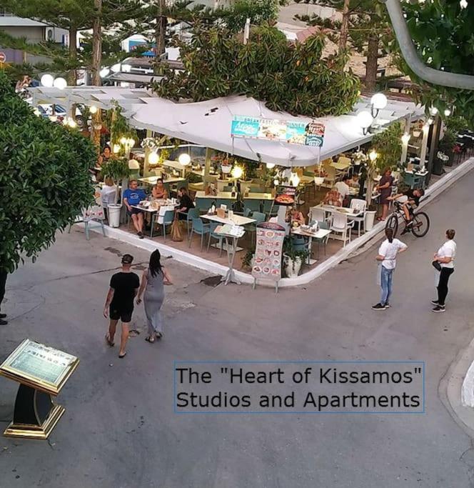 Heart Of Kissamos Apartment Luaran gambar
